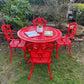 Ferrari Red Patio Set