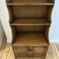 Ercol Waterfall Bookcase Elm Cupbard Vintage Ercol