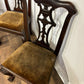 Victorian Set of Four Mahogany Dining Chairs