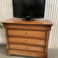 Moreux de Varennes French Vintage Writing Desk Chest 3 Drawers Pull Out Desk