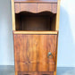 Vintage Walnut bedside cupboard side table