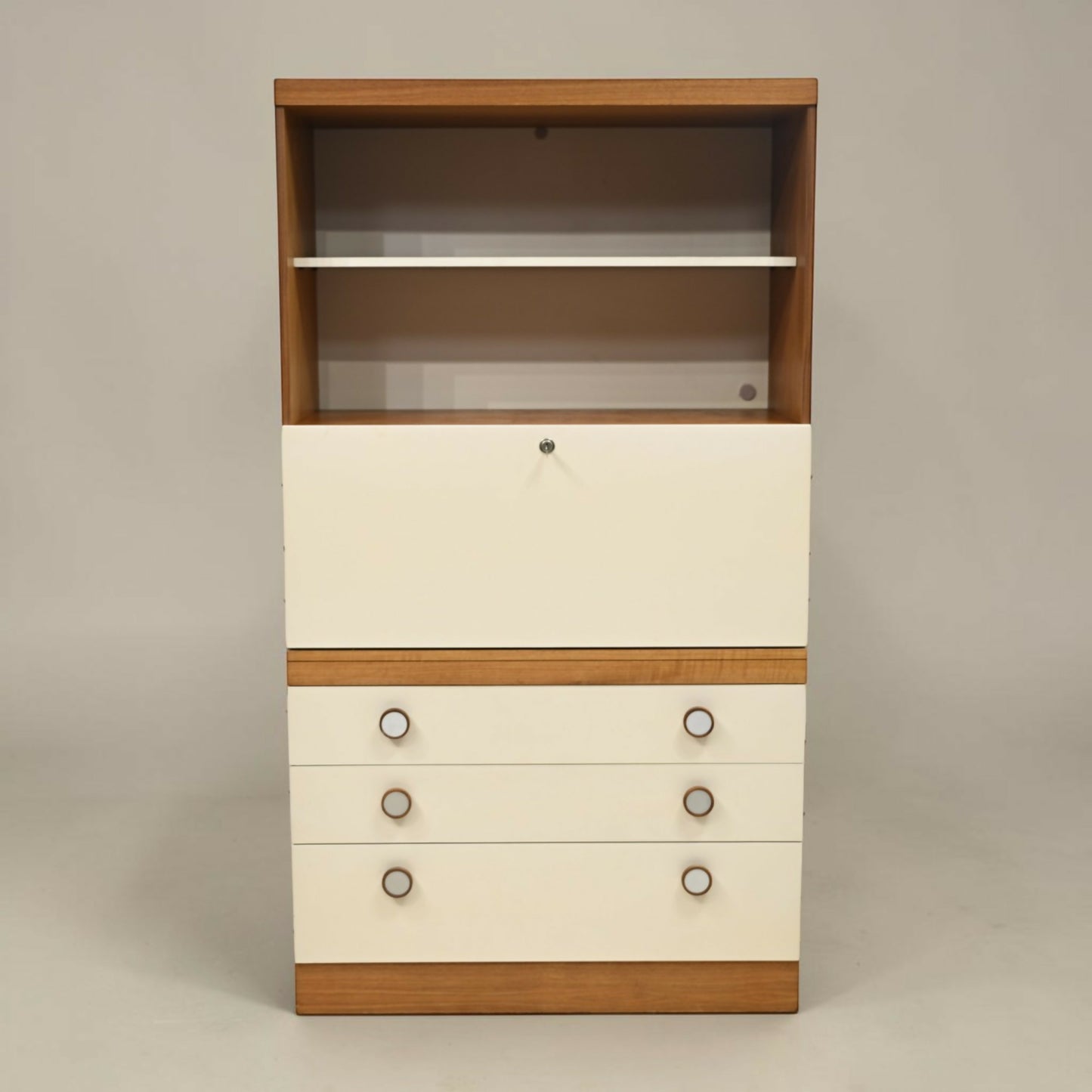 1960s Retro Uniflex Bureau Drawers Display Area Fitted Interior FREE UK Delivery