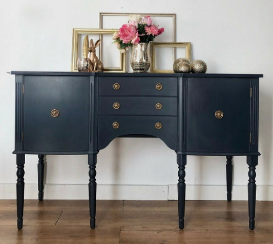 Strongbow navy sideboard