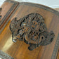 Oriental 1920s Cloud Shaped Carved Cabinet (Camphor Wood)