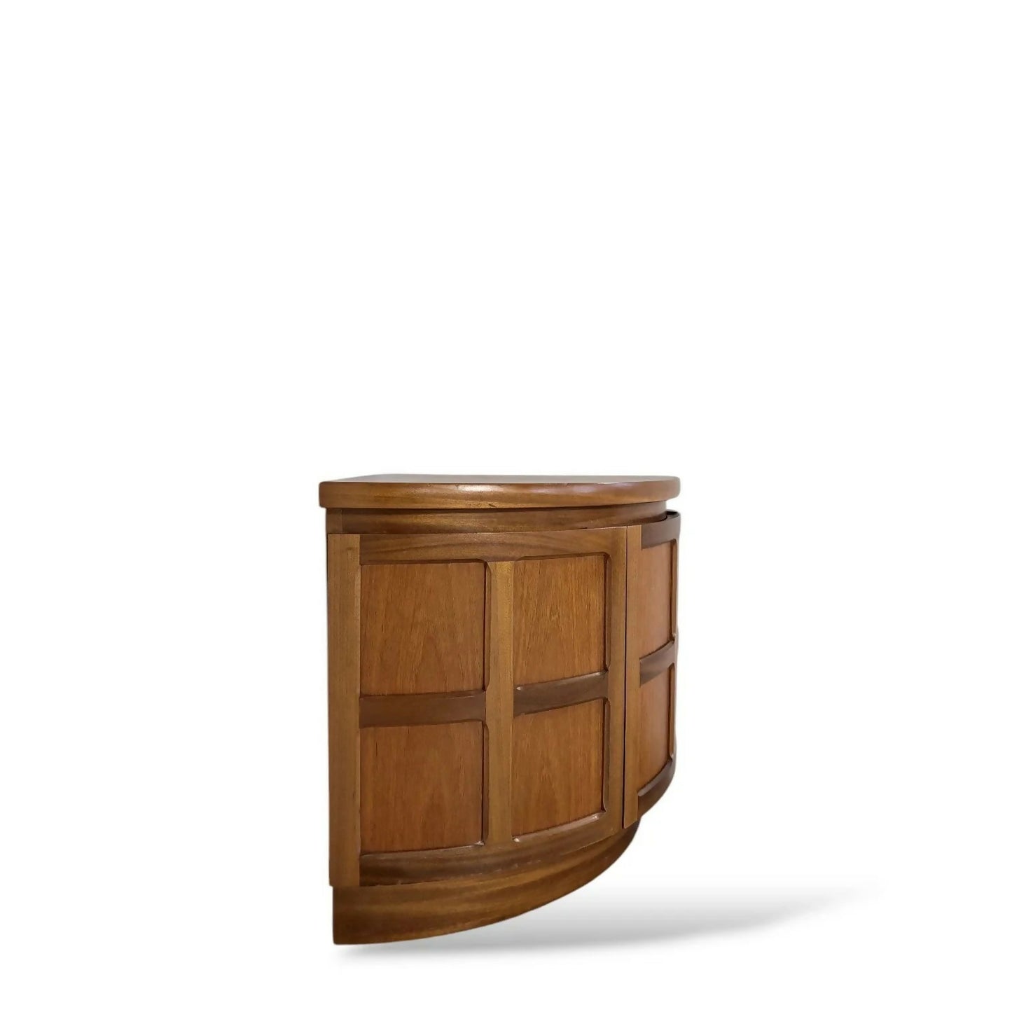 Nathan Mid-Century Corner Unit Teak Bedside Cabinet