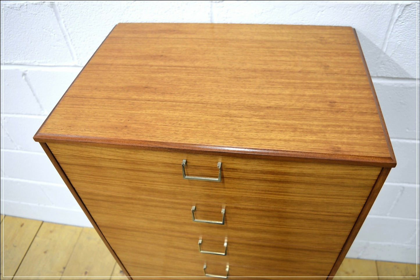 Mid century chest of drawers teak vintage Lebus danish design tallboy DELIVERY