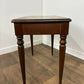 Reproduction Mahogany Storage Table with Lift-Up Top