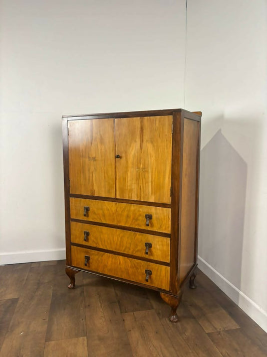 Art Deco Walnut Tallboy