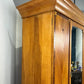 Art Deco Inlaid Oak Mirror Door Wardrobe by Ray & Miles of Liverpool