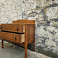 Vintage Chest Of Drawers Oak Two Drawer Cabinet