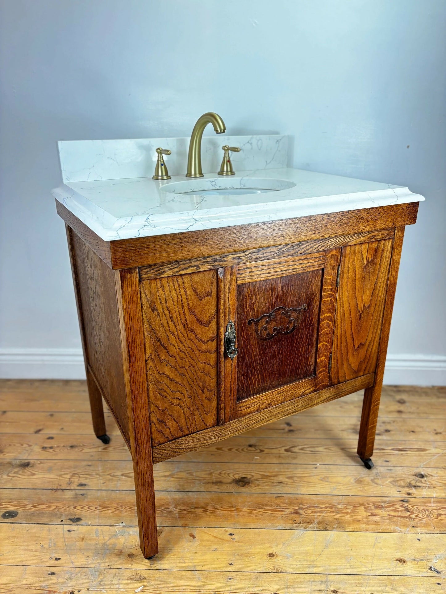 Bathroom Vintage Vanity Unit Made to Order Vanity Unit Custom Made Bathroom Furniture Antique Traditional Bathroom Washstand Basin Unit