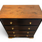Luxury Black Starburst Chest of Drawers | Solid Wood | Vintage Refurbished Bespoke Furniture
