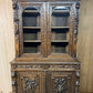 French Carved Oak Hunting Cabinet