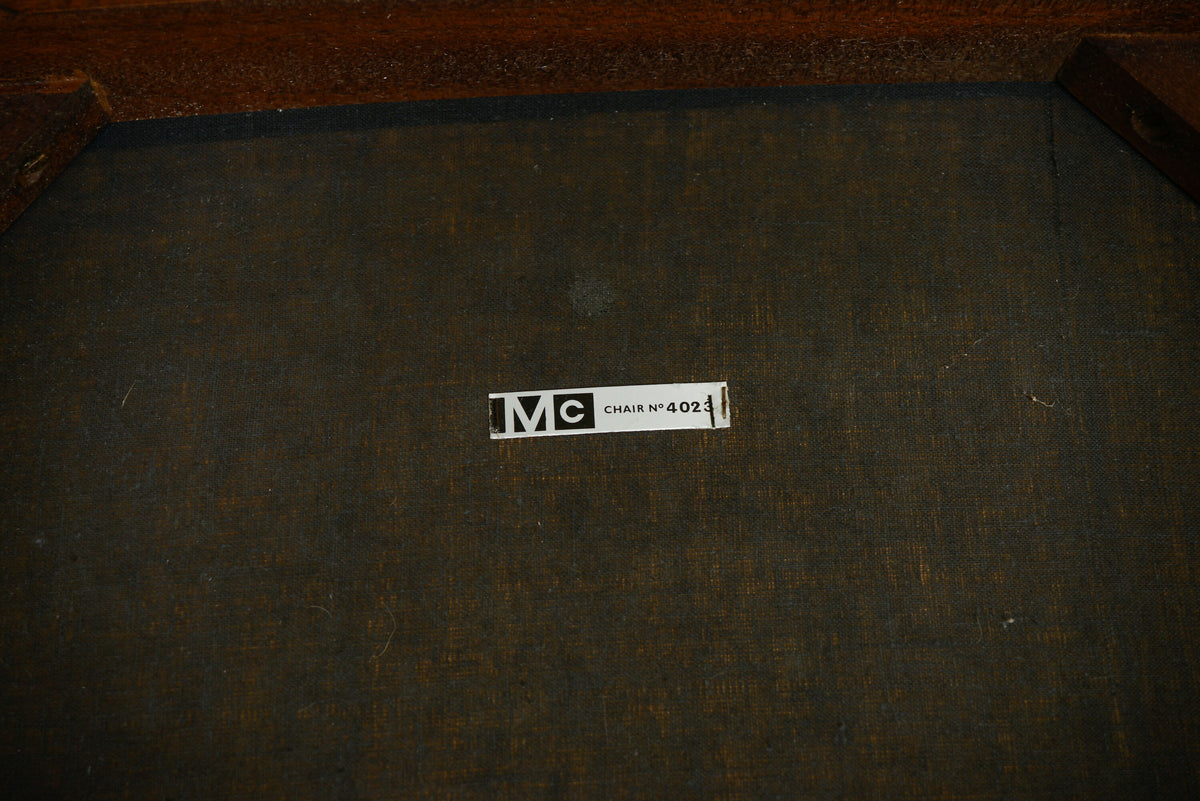 4 McIntosh Mahogany Dining Chairs - Model 4023