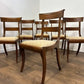Set of Six Victorian Mahogany Dining Chairs
