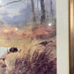 Framed “Hunting Pheasants” Print After Eugene Petit – 19th Century Sporting Scene