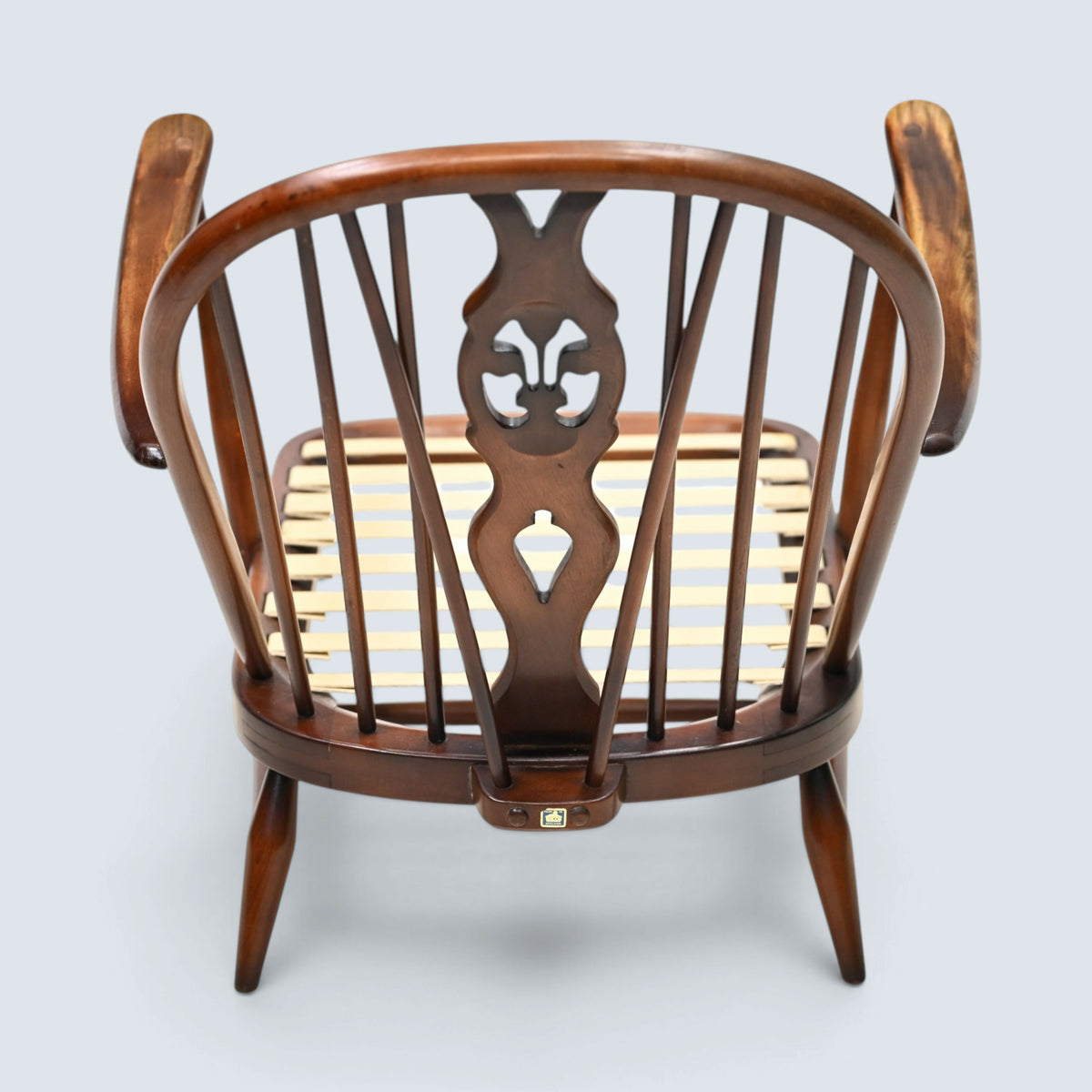 Ercol Fleur-De-Lys Easy Chair New Webbing (Pirelli) Frame Only FREE UK Delivery*
