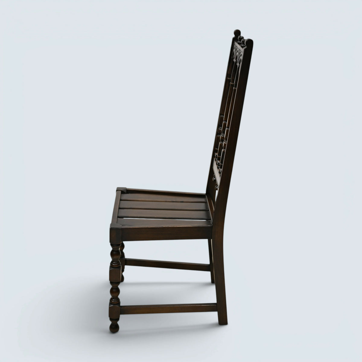 8 Ercol Dining Chairs Including 2 Carvers Yorkshire Range Dark FREE UK Delivery*