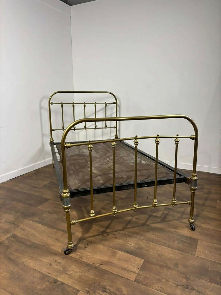 Victorian Brass & Iron Single Bed