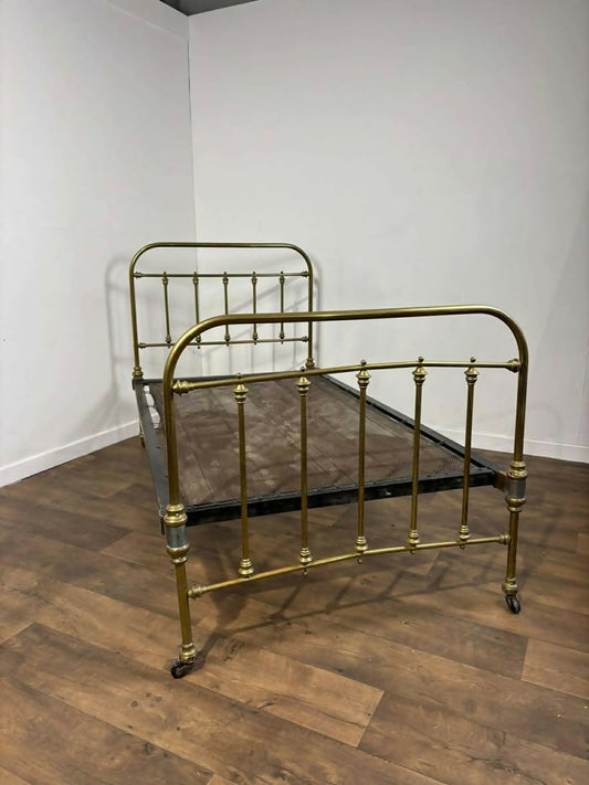 Victorian Brass & Iron Single Bed