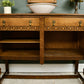 Early 20th Century Oak Sideboard Buffet - Ideal Bathroom Vanity Conversion