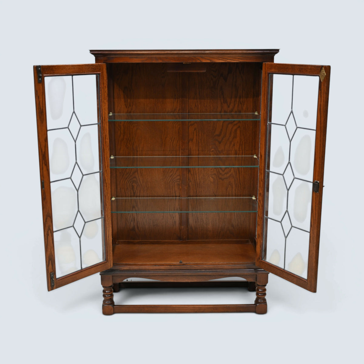 Old Charm Display Cabinet 3 Glass Shelves Model 2091 FREE UK Delivery*
