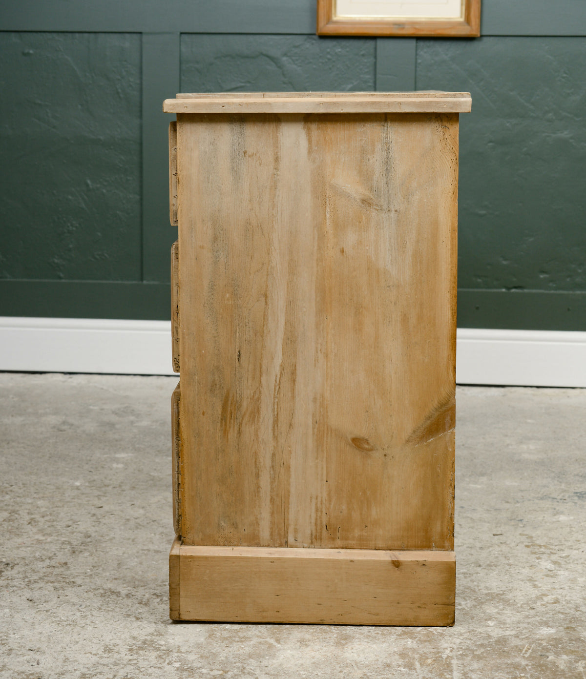 Edwardian Pine Chest of Drawers - 2 Over 2 - Antique