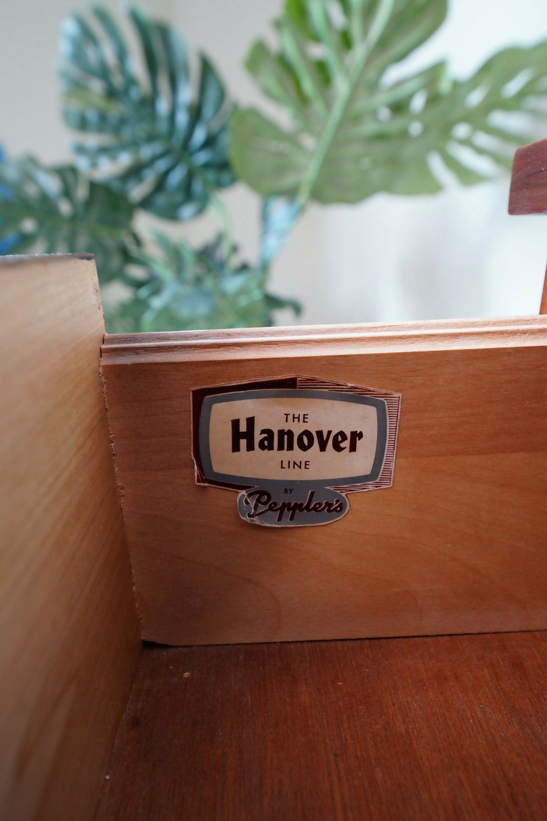 Nine Drawer Vintage Chest In Figured Walnut – Canada, C. 1960s