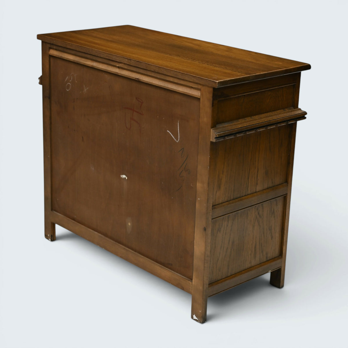 Old Charm Small Sideboard Linenfold Doors Model 1631 Light Oak FREE UK Delivery*