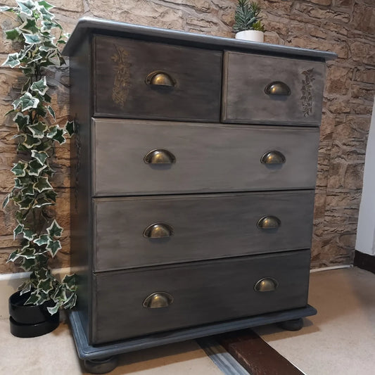 Grey Chest of drawers