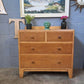 Chest of Drawers ~ oak ~ mid century ~ ex-Ministry of Defence