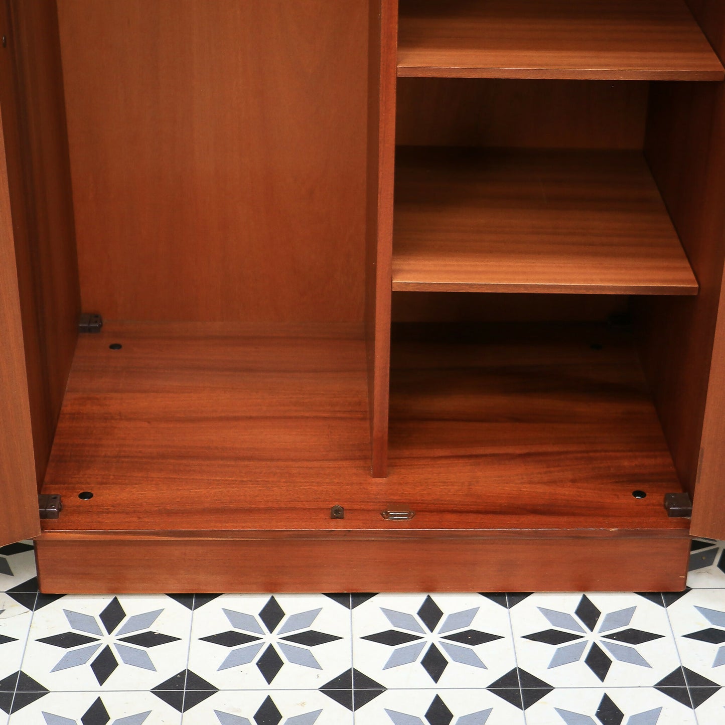 G Plan Fresco Teak Wardrobe with Shelves and Drawers 1979