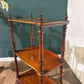 Victorian Mahogany Three Tier Whatnotnn
