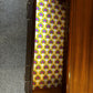 Vintage Lebus Chest of Drawers Deep 2 Drawer Mid Century Brass Infinity Handles