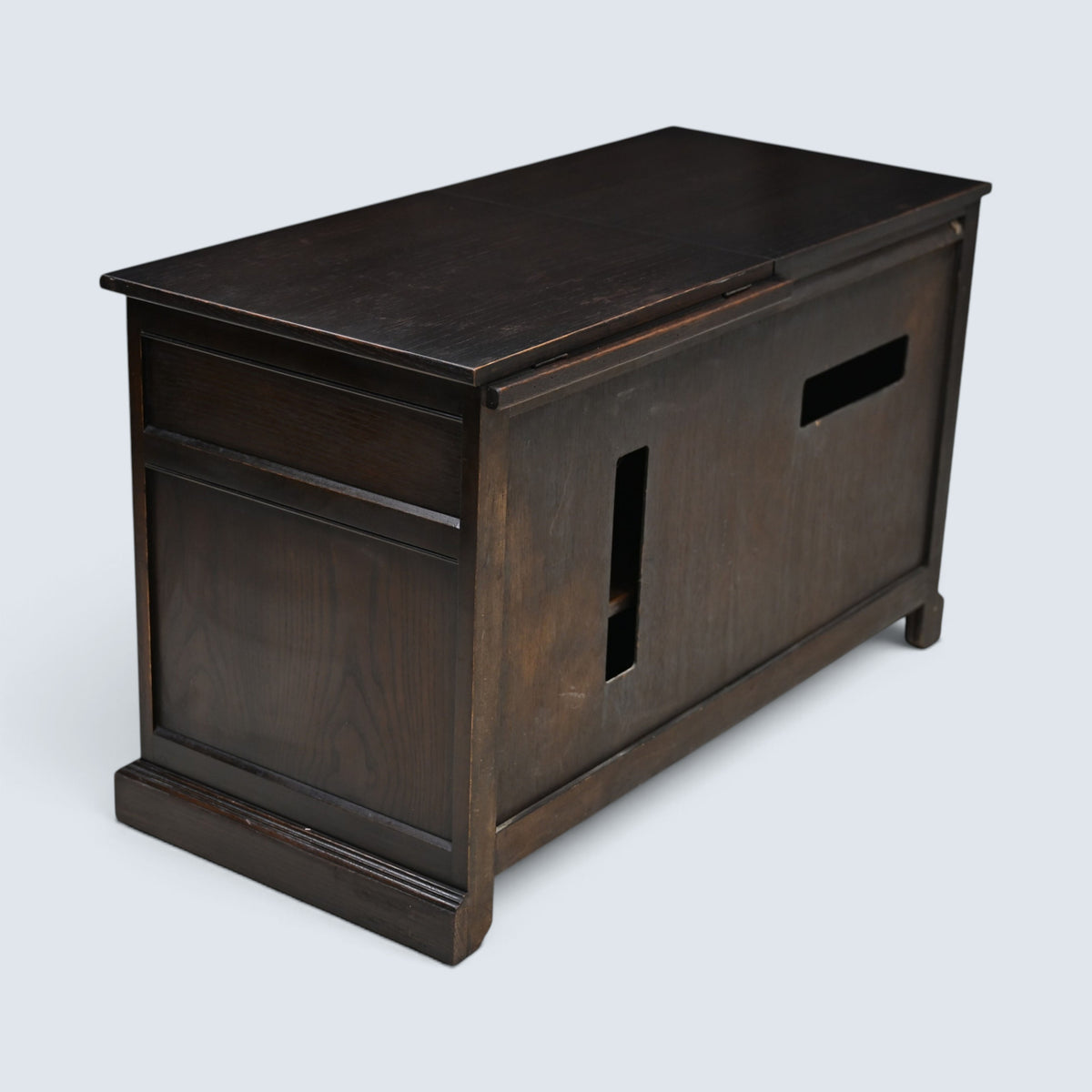 Old Charm Entertainment Centre TV Cabinet Lift Up Top Jacobean FREE UK Delivery*