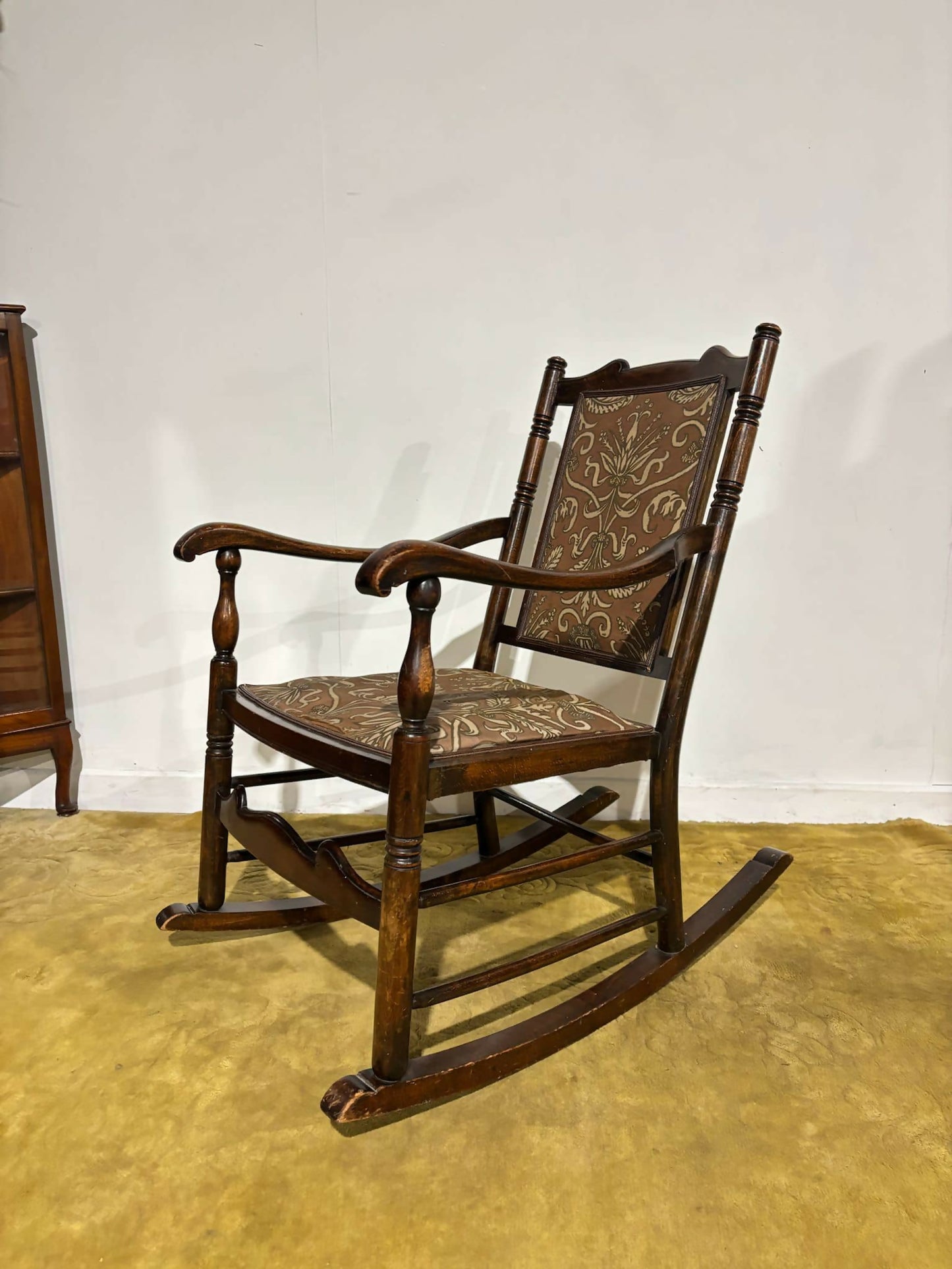 Vintage Wooden Rocking Chair0