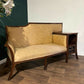 Edwardian Walnut Upholstered setteeghg