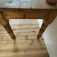 Vintage Farmhouse Dining Table Rustic Large Farmhouse Solid Stripped Pine