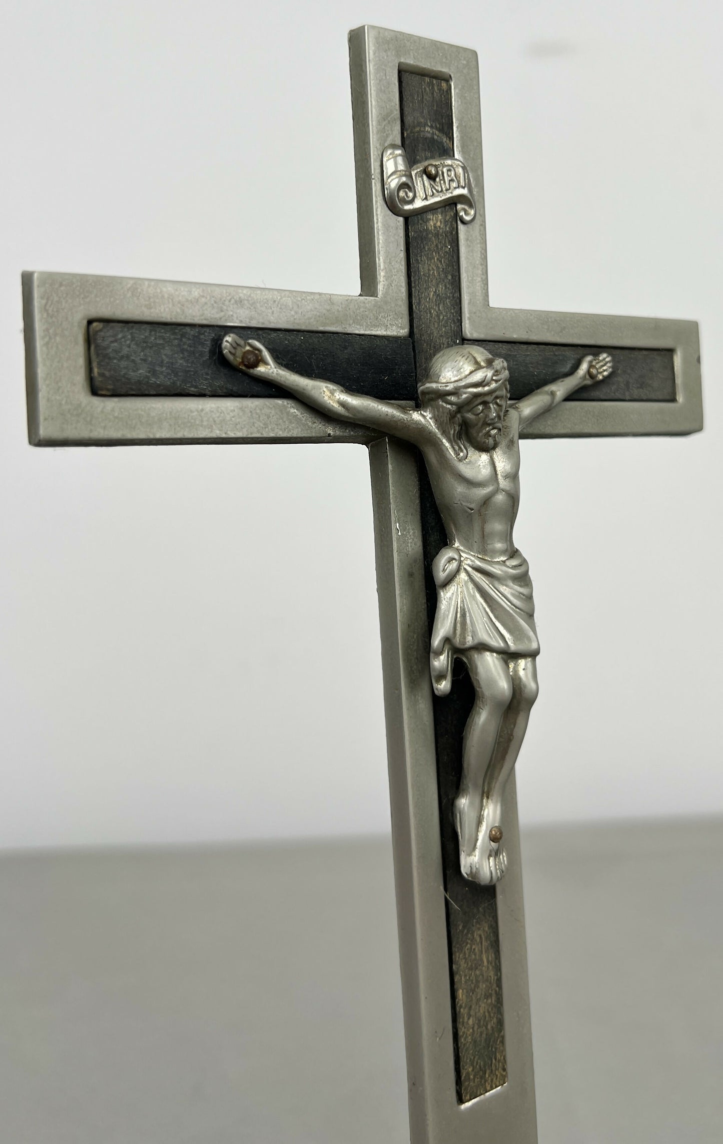 Crucifix Vintage French Style Ornate Religious Cross Freestanding LOT 6422