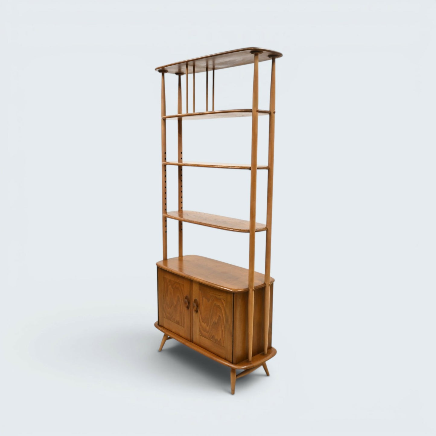 Ercol Giraffe Room Divider Bookcase Model 363 Light/Blonde Finish FREE DELIVERY