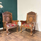 Kashmir Decoratively Carved Armchairsdhf