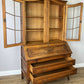 Cabinet Vintage French Louis XVI Oak Bureau Bookcase Display Cabinet LOT 6343