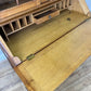 Cabinet Vintage French Louis XVI Oak Bureau Bookcase Display Cabinet LOT 6343