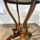 Victorian Style Carved Mahogany Centre Table