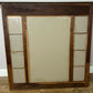 Mirror Antique French Oak Wall Mirror Bevelled Large Glass Wall Frame LOT 6370