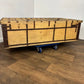 Very Large Bleached Rustic Indian Trunk / Coffee Table
