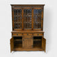 Old Charm Display Cabinet Sideboard Light Oak Finish Cupboards FREE UK Delivery. SBR10800/0608E