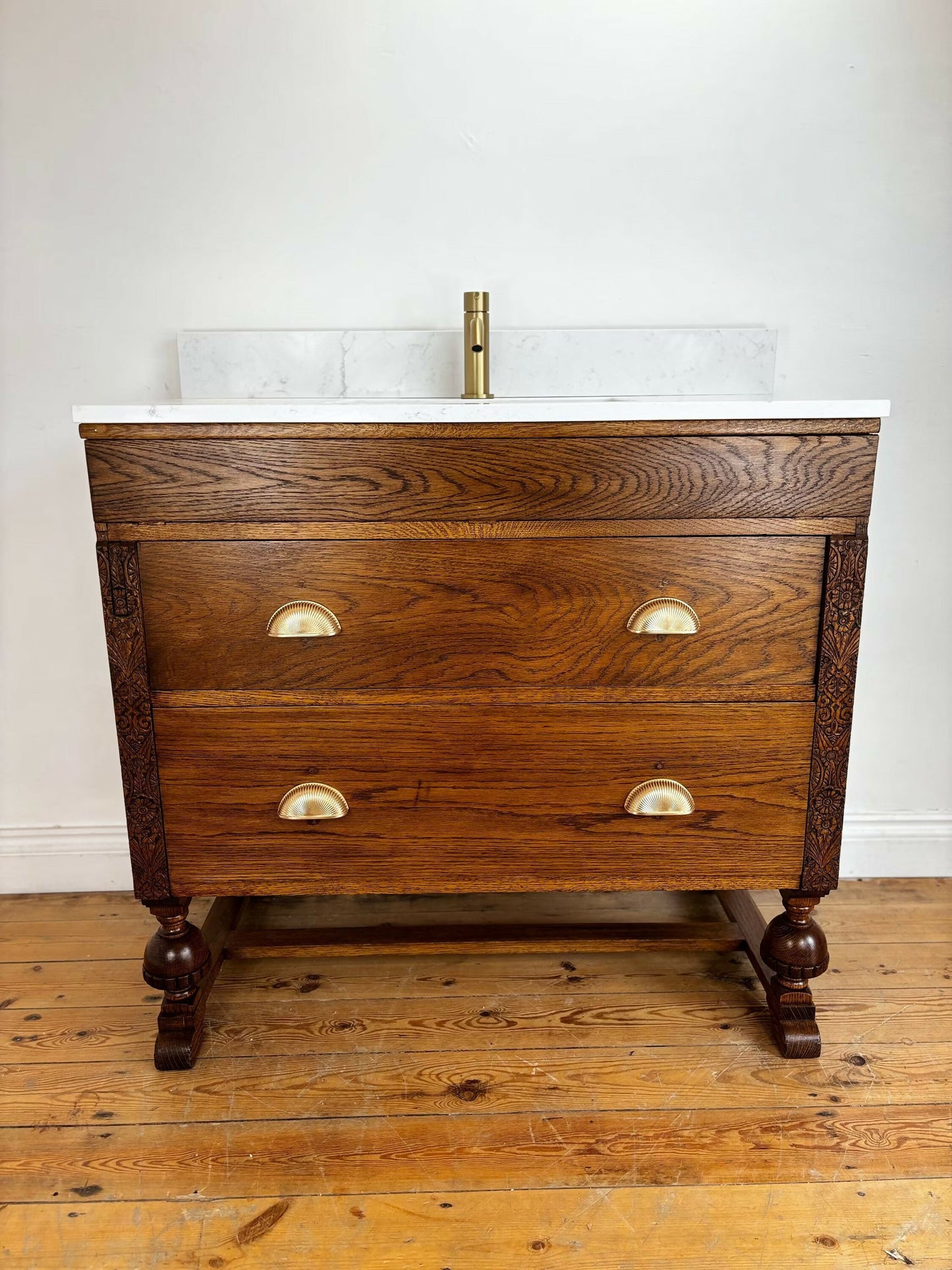 Vintage Vanity Unit Made to Order Bathroom Vanity Unit Custom Made Bathroom Furniture Antique Vintage Bathroom Washstand Basin Unit