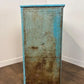 Industrial Style Reclaimed Distressed Blue Indian Cupboard