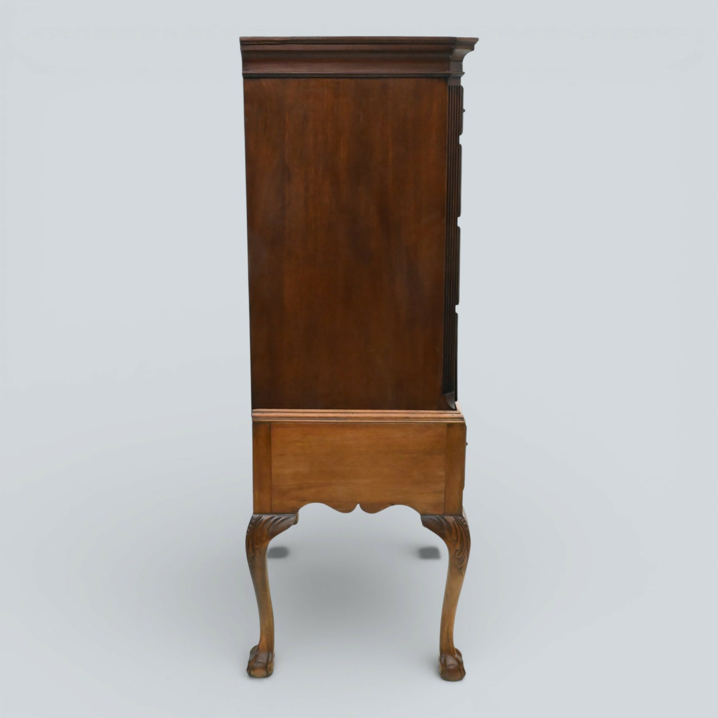 English Georgian Raised Chest Of Drawers Mahogany Cabriole Legs FREE Delivery*